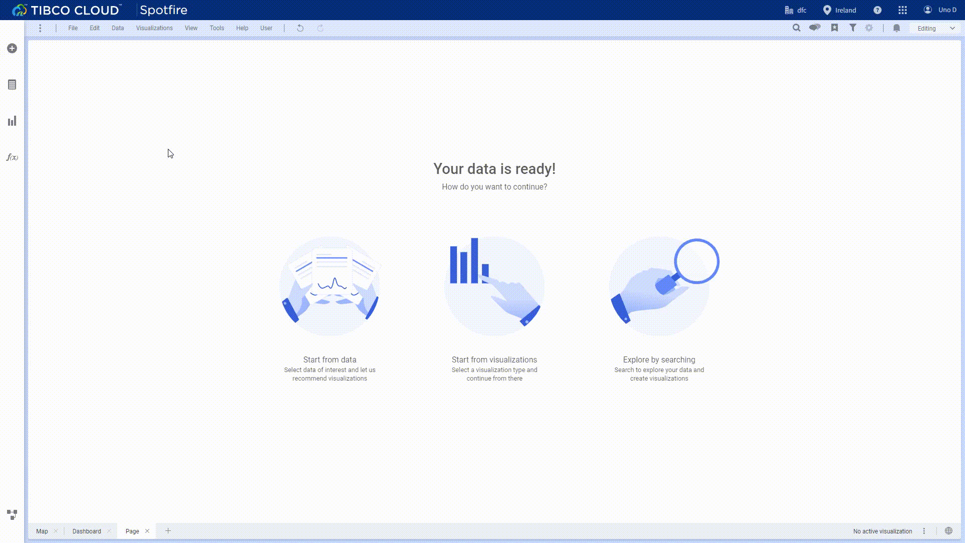 GIF Figure 2-11 Visualization type flyout